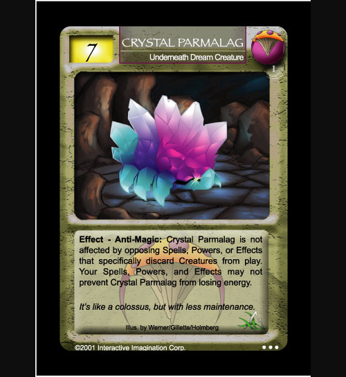 Crystal Parmalag - Foil